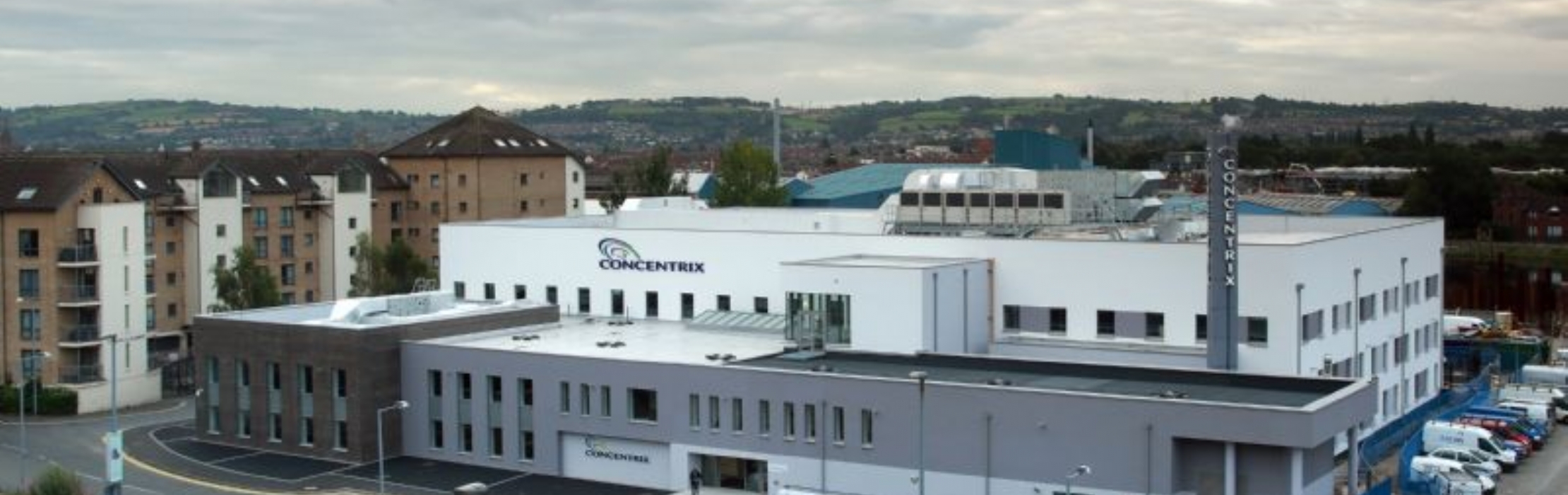 Concentrix Belfast.StoTherm Classic M & Isocrete K-Screed